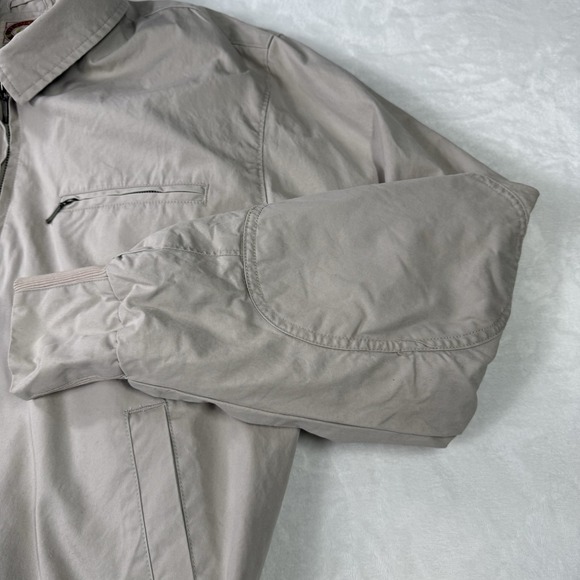 Vintage Banana Republic Jacket Mens Small Harrington Bomber 80s Elbow Patch - Picture 2 of 12